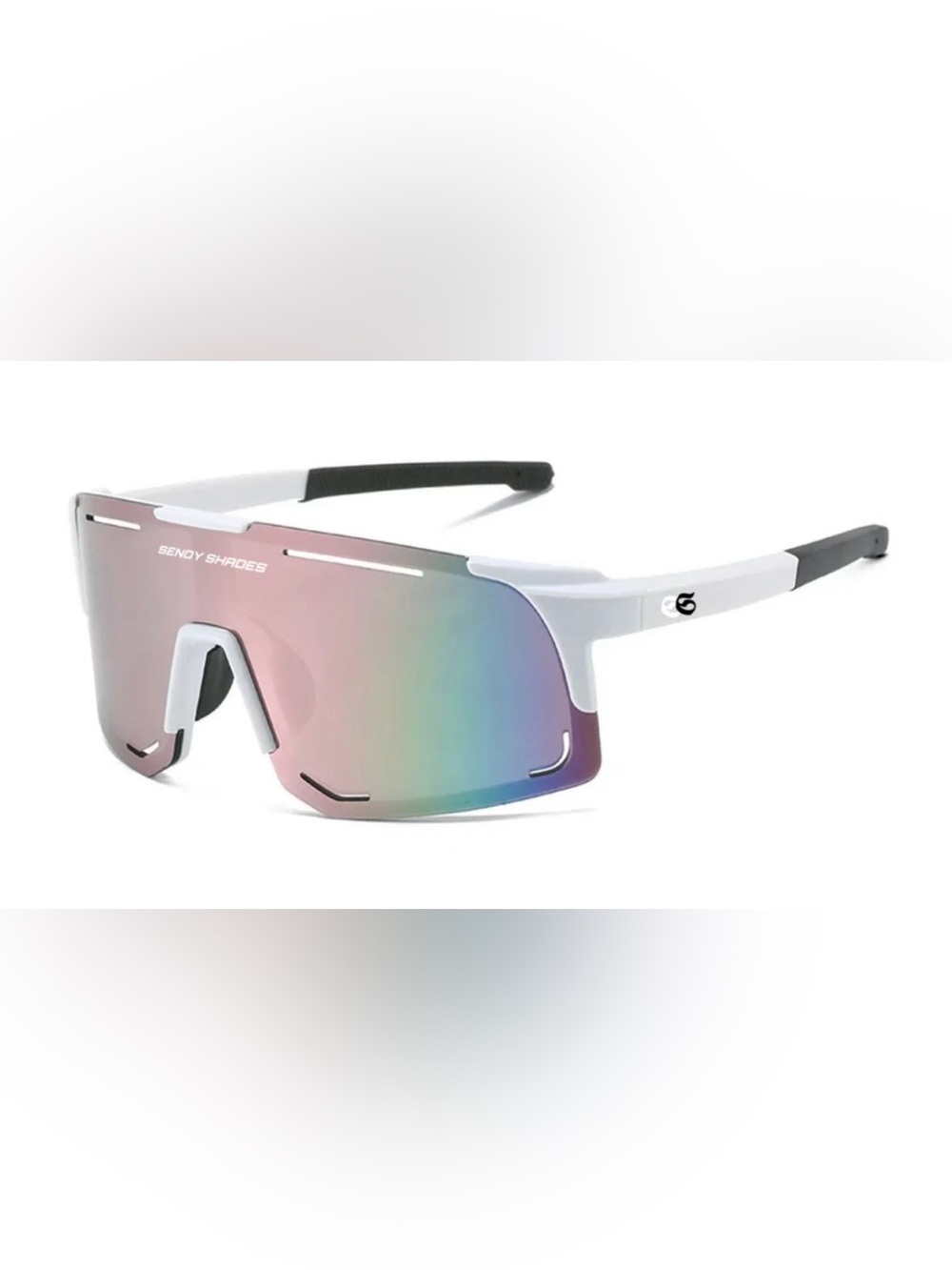 Sendy Shades Shield Sunglasses Iridescent Lens….Style: All Star 2.0 Cotton Blush